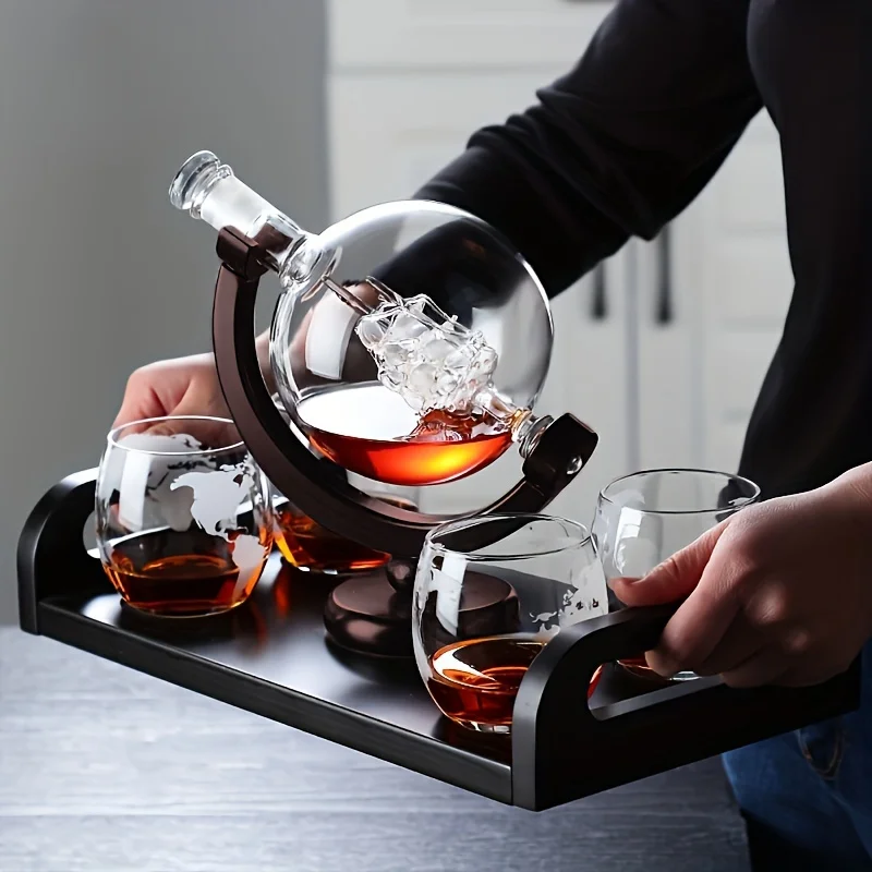 Whiskey Stone Set - Decantador de uísque em forma de