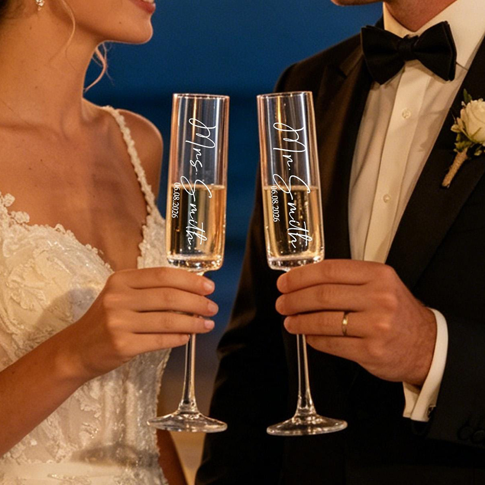 Champagne Flute Pair - Conjunto de 2 Taças de Champanhe