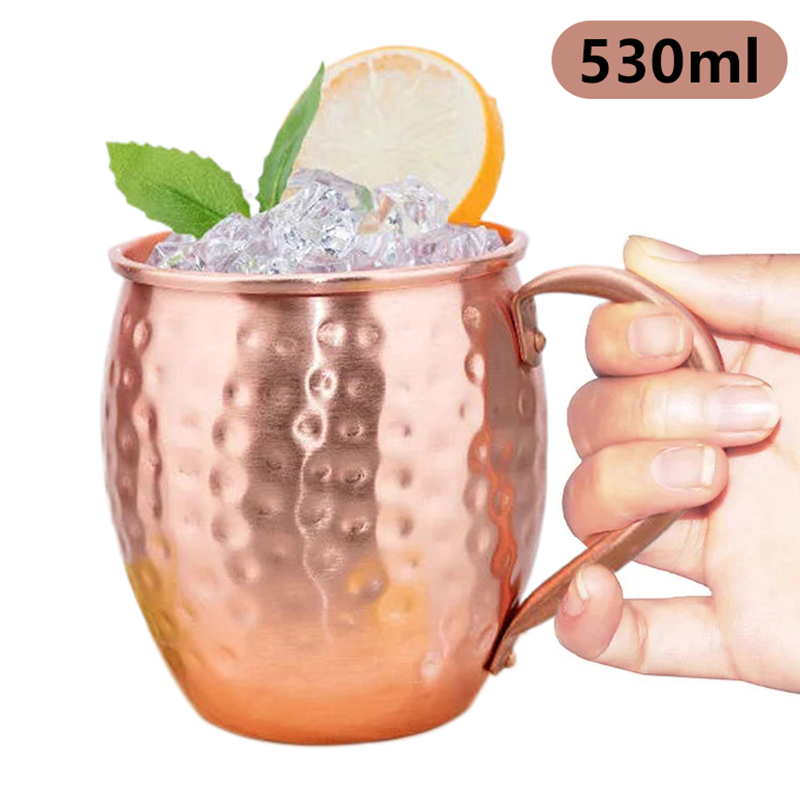 Wine With Beer Cocktail - 【F】Caneca Moscow Mule de Cobre 100%