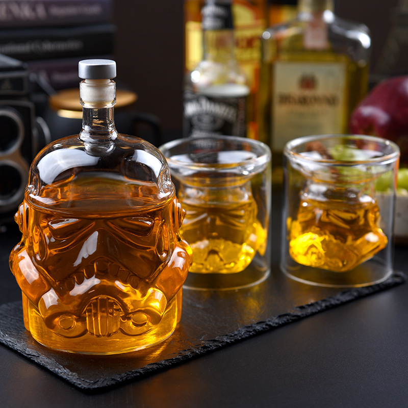 Whiskey Stone Set - Conjunto de vidro de vinho tempestade