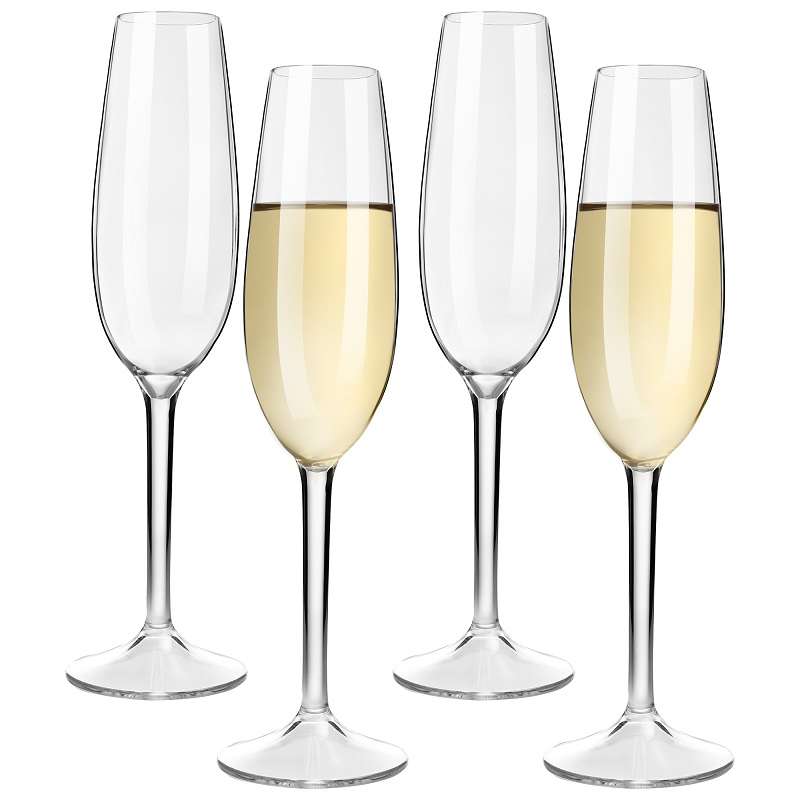 Champagne Flute Pair - MICHLEY Conjunto de copos de flautas