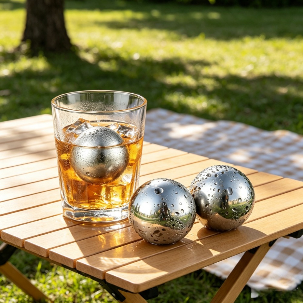Whiskey Stone Set - Cubos de Gelo Reutilizáveis e Pedras