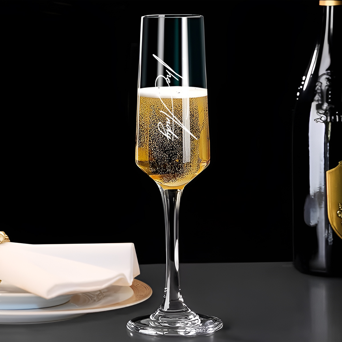 Casamento personalizado Champa - Champagne Flute Pair avaliação e preço
