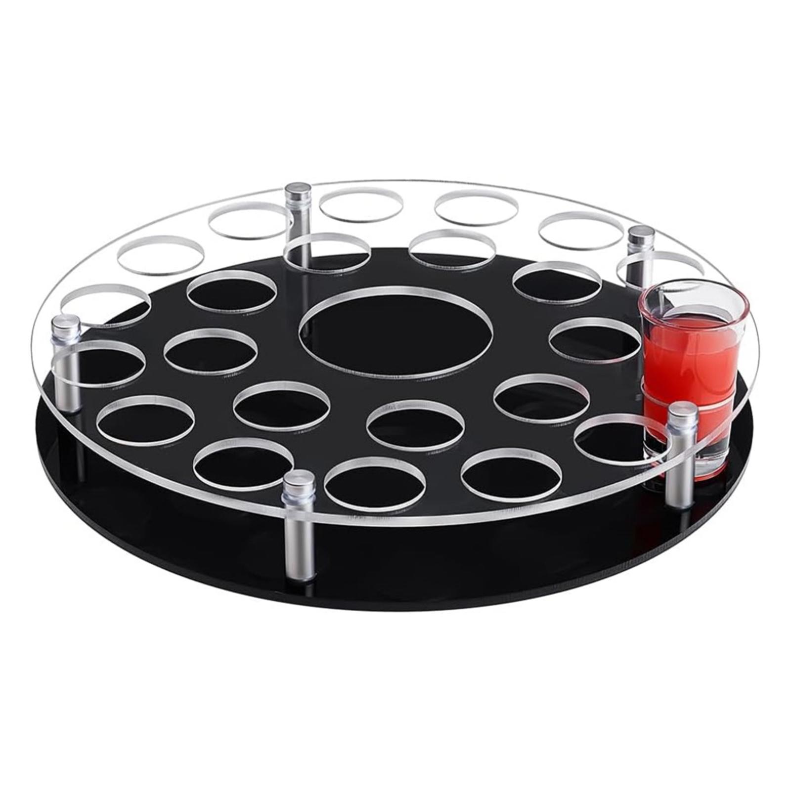 Bandeja de vidro de tiro titul - Wine Beer Tequila avaliação e preço