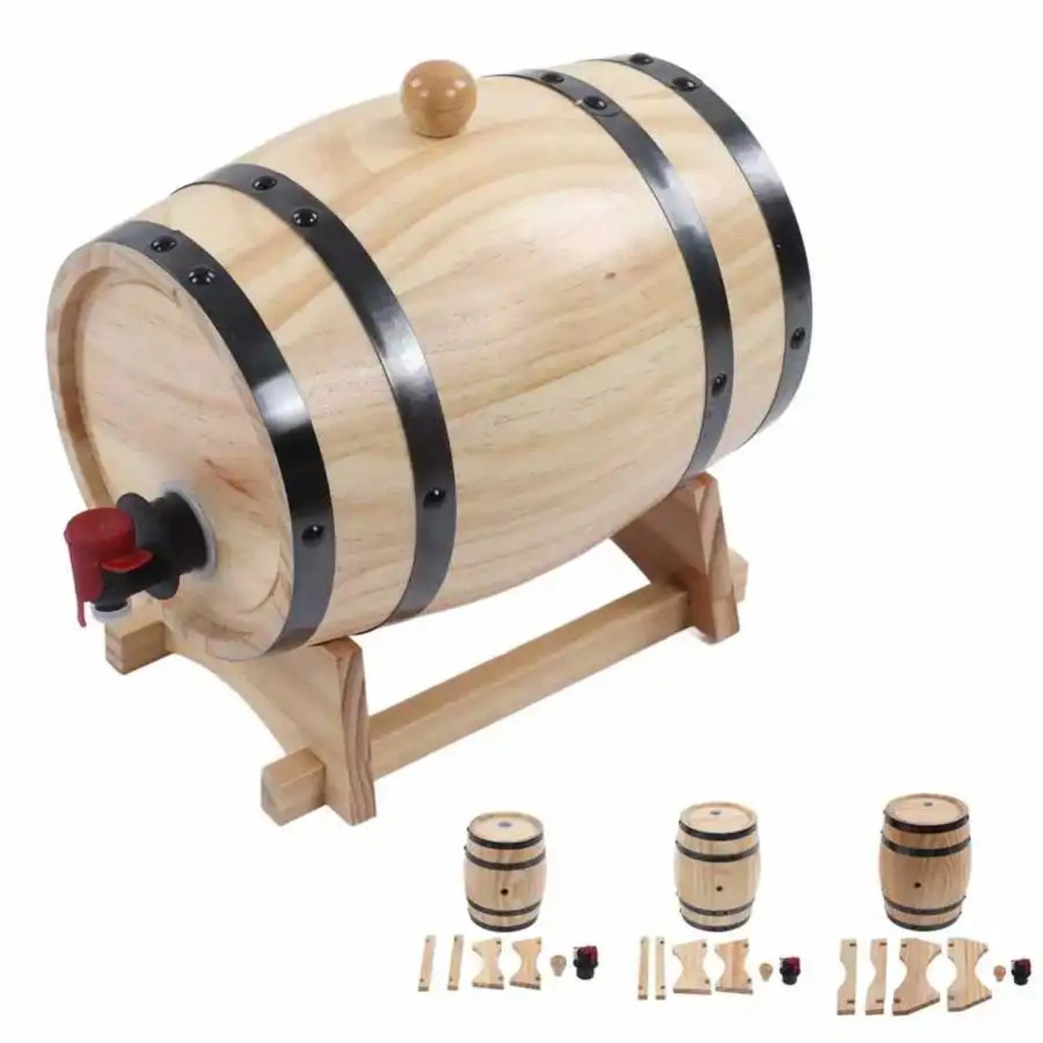 1/3/5l barril de vinho de pinh - Wine Beer Tequila avaliação e preço