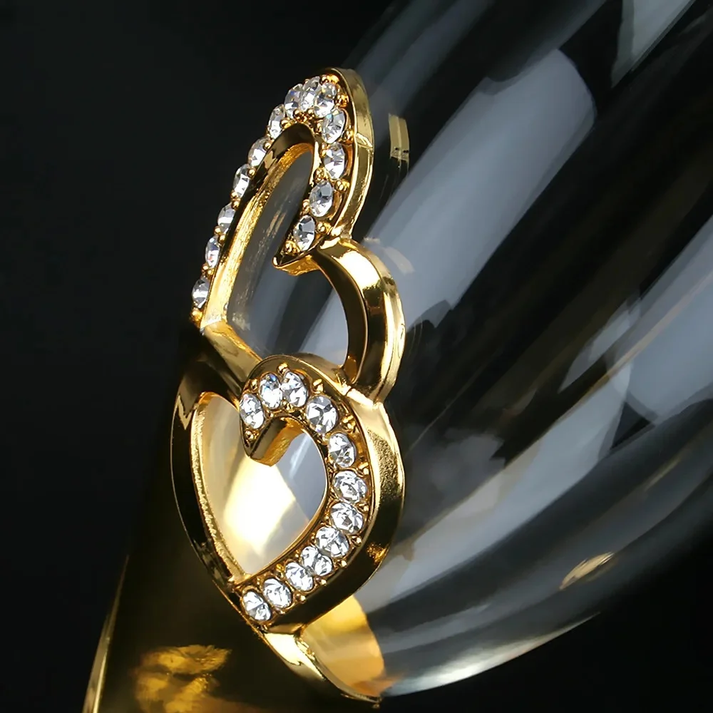 Copos elegantes de flautas de  - Champagne Flute Pair avaliação e preço