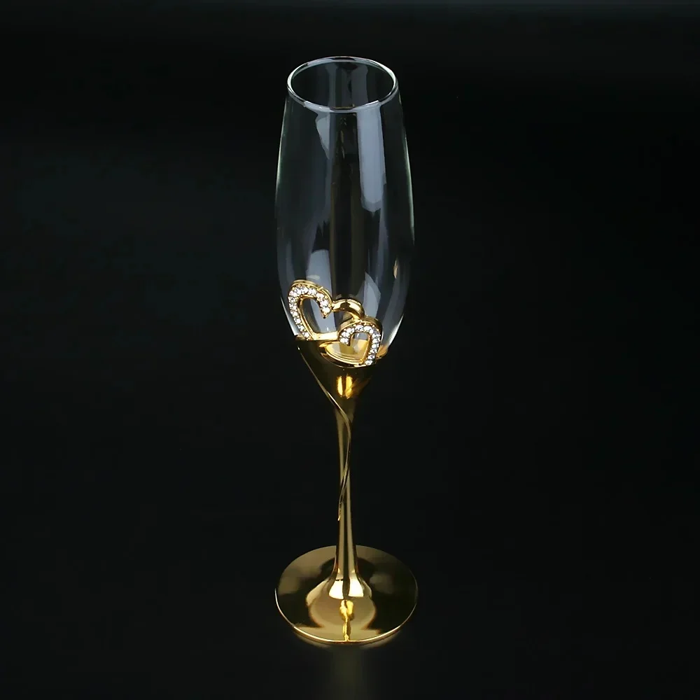 Copos elegantes de flautas de  - Champagne Flute Pair avaliação e preço