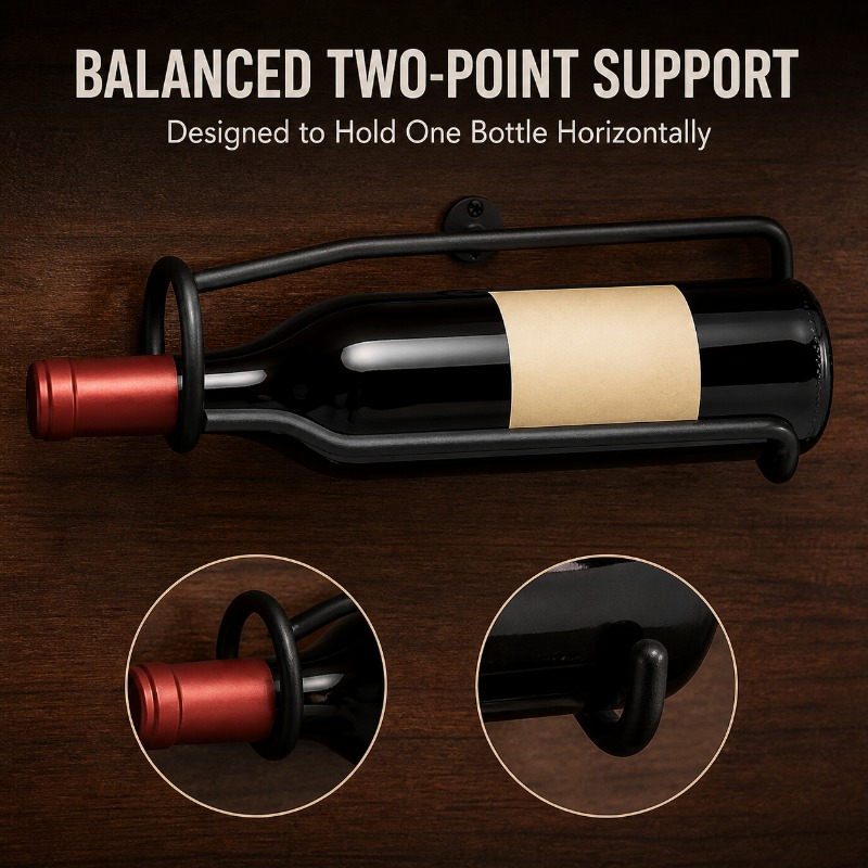 Suporte de Parede para Garrafa - Wine Beer Rack avaliação e preço