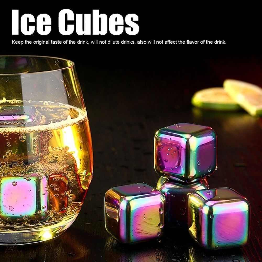 Cubos de Gelo Metálicos Reutil - Whiskey Stone Set avaliação e preço