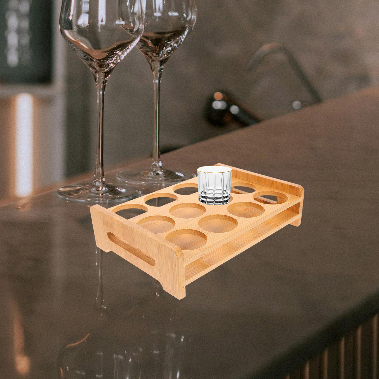 Suporte Expositor de Copos de  - Wine Beer Rack avaliação e preço