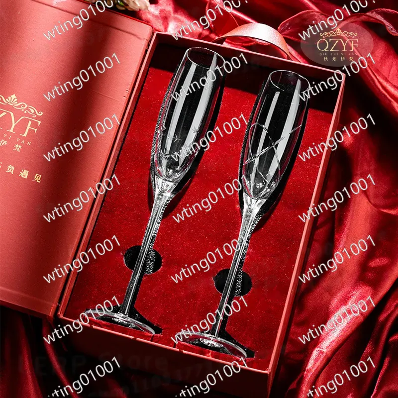 Taças de Champanhe de Cristal  - Champagne Flute Pair avaliação e preço