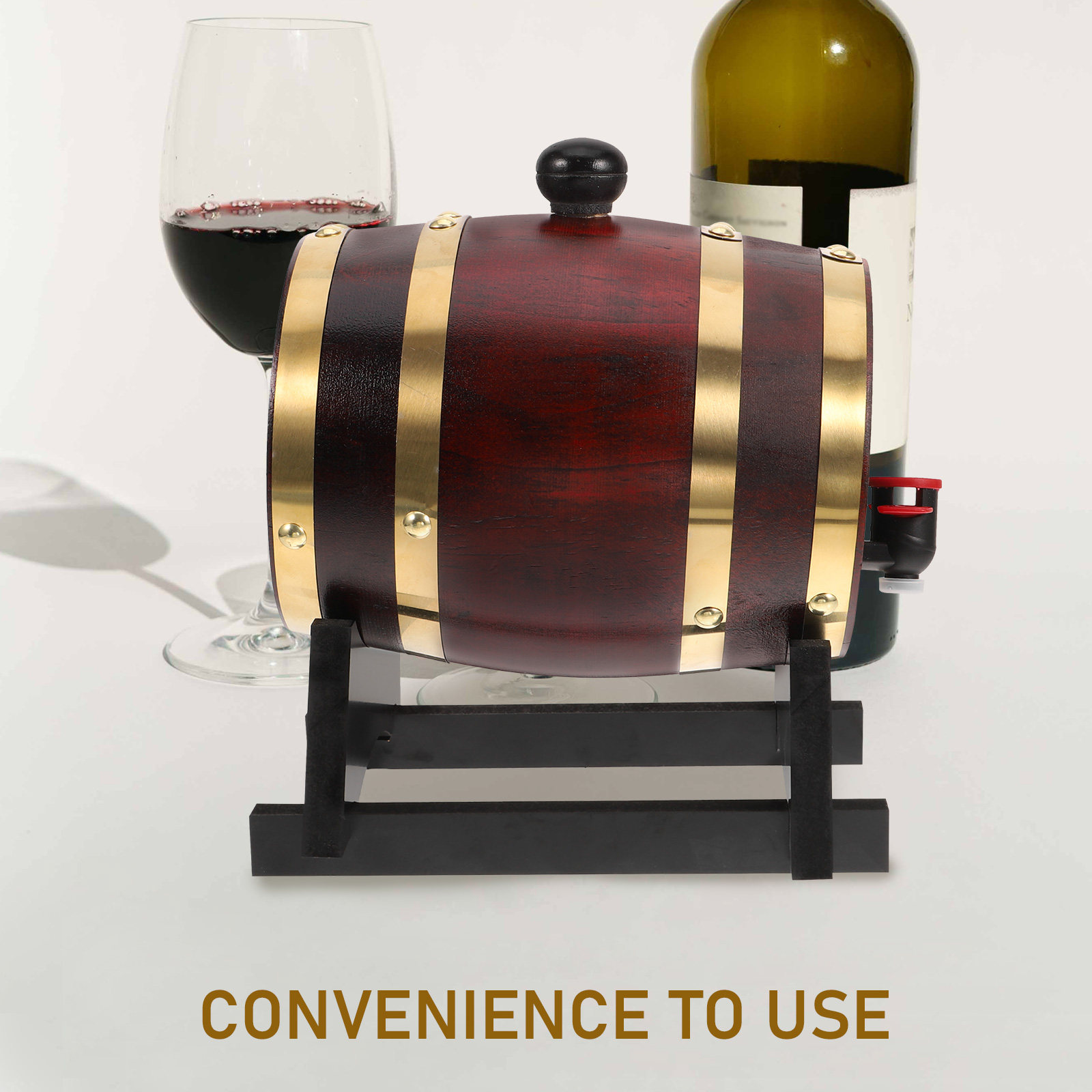 Conjunto de Barril de Madeira  - Wine To Beer To Liquor avaliação e preço