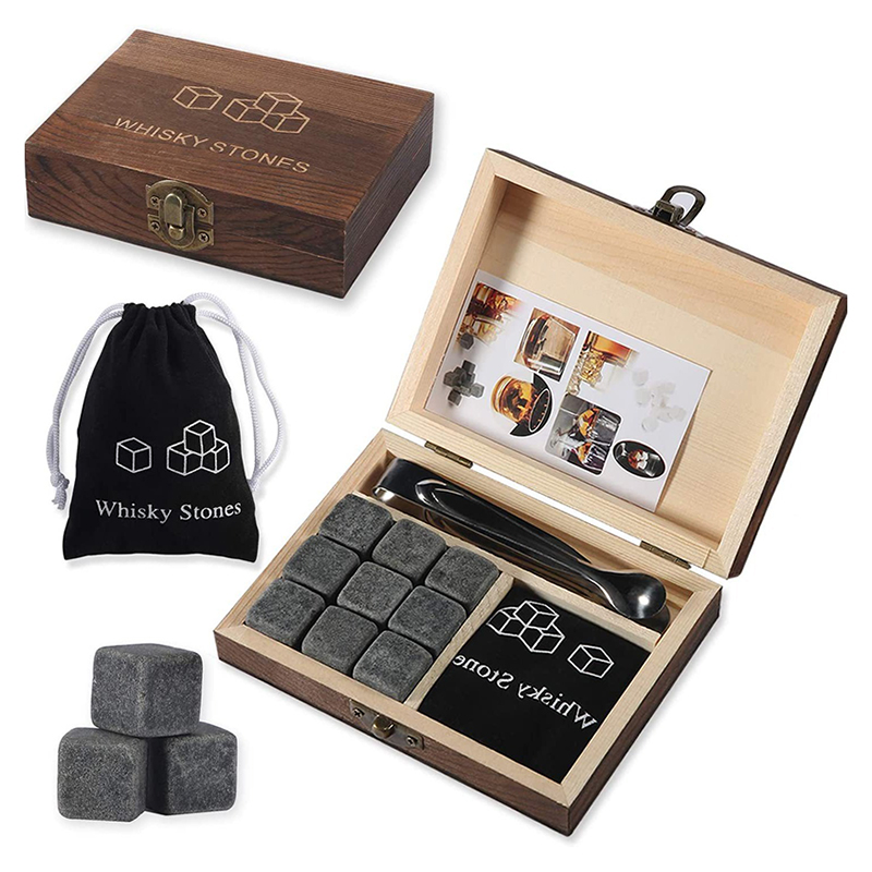9 Pedras de Gelo para Whisky R - Whiskey Stone Set avaliação e preço