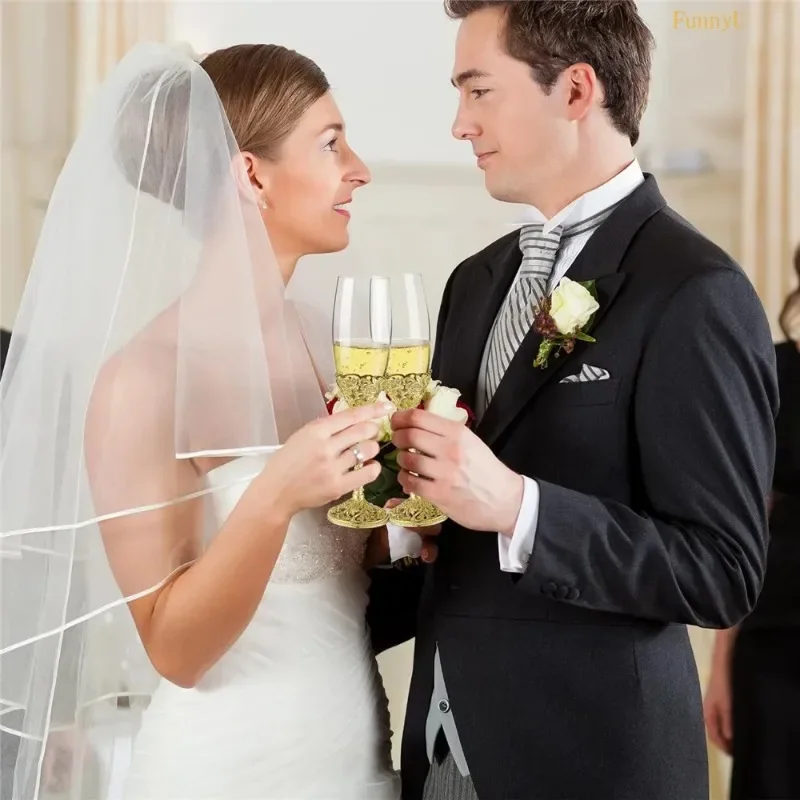 Nova flauta de alívio champanh - Champagne Flute Pair avaliação e preço