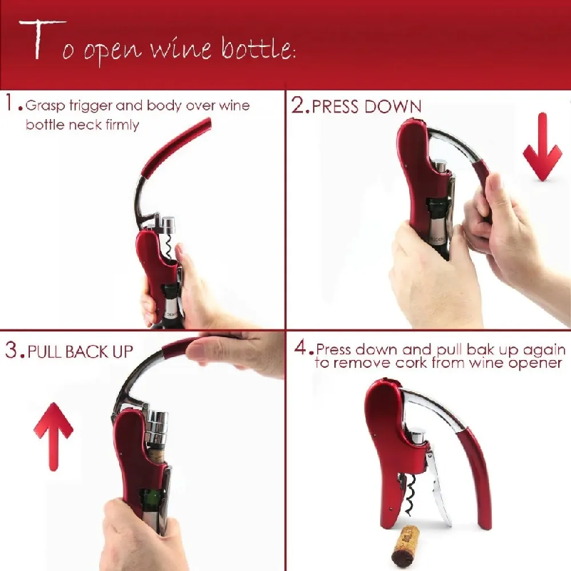 Abridor de Vinho Profissional  - Wine Beer Bottle avaliação e preço