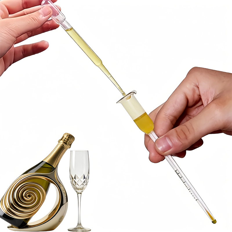 Conjunto com 1 Medidor de Teor - Wine With Beer Cocktail avaliação e preço