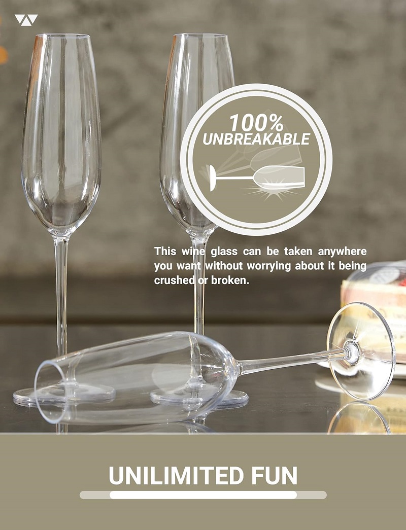 MICHLEY Conjunto de copos de f - Champagne Flute Pair avaliação e preço
