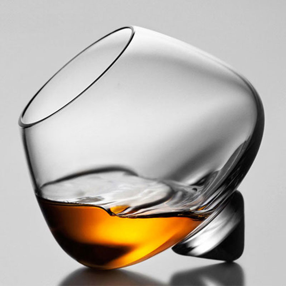 Wide Belly Crystal Whisky Copo - Wine With Beer Cocktail avaliação e preço
