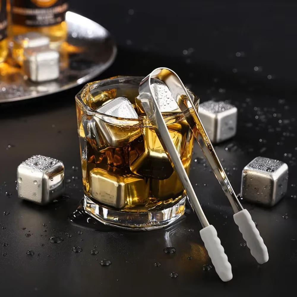 Conjunto de 4/6/8 Cubos de Gel - Whiskey Stone Set avaliação e preço